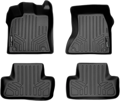 Miniatura 13 de MAXLINER Juego de alfombrillas de piso y forros de primera fila para Audi A4 / S4 Sedan / A4 Allroad 2017-2025
