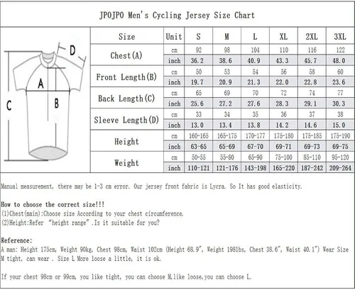 Miniatura 3 de Maillot de ciclismo para hombre, de verano, para bicicleta
