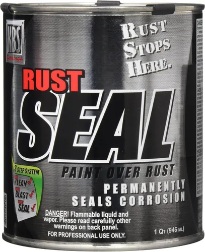 Miniatura 9 de Revestimiento para eliminar el óxido RustSeal KBS, Negro satinado Brillo negro