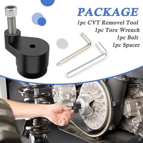 Miniatura 6 de CVT - Kit de herramientas de cambio de correa de transmisión para separador de embrague, compatible con Can Am Maverick X3 Trail Max 2017-2022
