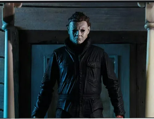 Miniatura 6 de Michael Myers - Máscara de disfraz de cosplay de Halloween de 1978, talla M