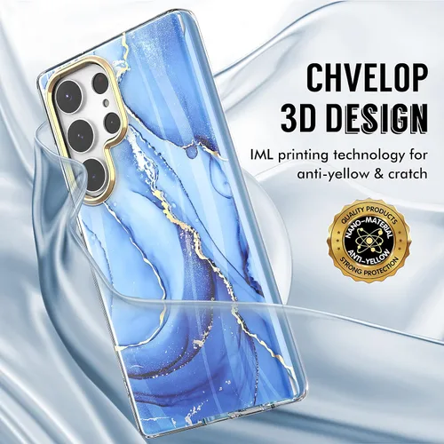 Miniatura 5 de Funda para Samsung Galaxy S23 Ultra con parachoques [sin protector de pantalla] + protector de cámara, TPU a prueba de golpes, protección de 360°