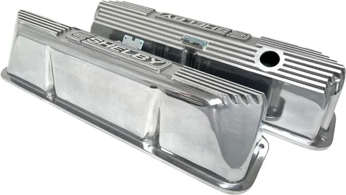 Miniatura 5 de Compatible con Ford FE Tall Shelby Valve Covers – Pulido – Aluminio fundido – Ansen USA