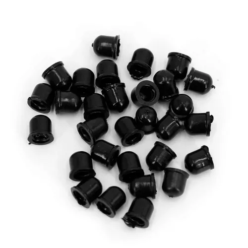 Miniatura 2 de 30 tapas de tornillo para purga de freno, cubierta de polvo de grasa, tapa de pezón de purga de frenos para automóviles y motocicletas
