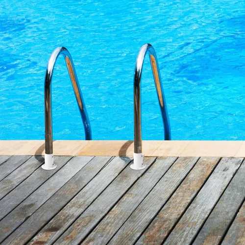 Miniatura 6 de 2 bridas de cubierta de piscina, bridas de escalera de piscina de acero inoxidable, bridas de cubierta de escalera de piscina, brida de varilla