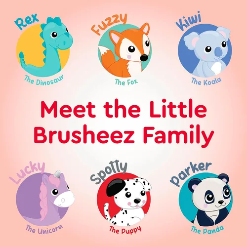 Miniatura 7 de Brusheez Cepillo de dientes sónico para niños pequeños - Cepillo de dientes seguro y suave para edades 1-3 con temporizador de 2 minutos Spotty