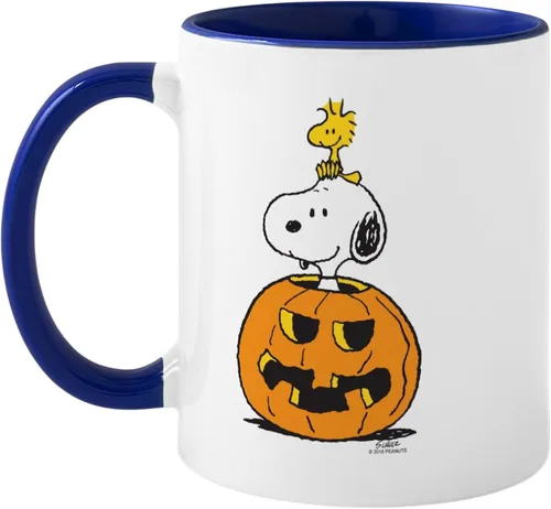 Miniatura 145 de CafePress Sincere Pumpkin Patch Mug Taza de café de cerámica de 11 oz (11.0 fl oz)