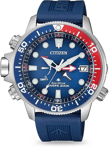 Miniatura 2 de Citizen Reloj Promaster Aqualand Eco-Drive Movement para hombre Azul Patchwork