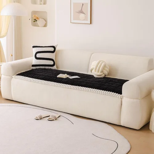Miniatura 7 de DREAMINGO Fundas de sofá para mascotas, fundas antideslizantes y mullidas para sofá de perro, lavables geométricas jacquard, protector de cojín 1#