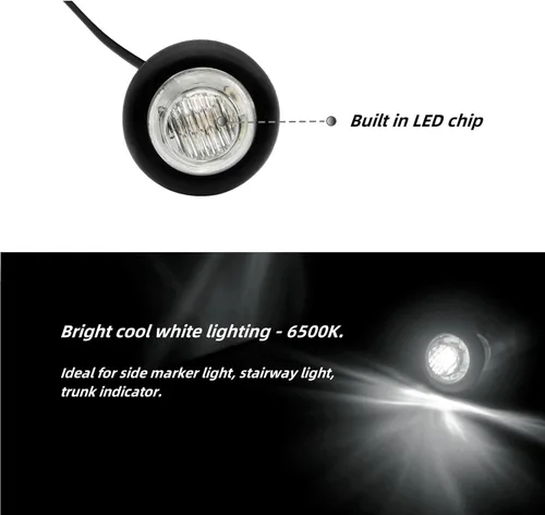 Miniatura 3 de Dream lighting Mini luces de cortesía impermeables de 12 voltios para barco marino, yate, iluminación de camino de escalera, indicador de puerta