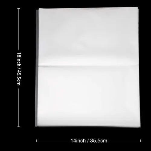 Miniatura 4 de 20 bolsas de celofán de celofán de 14 x 18 pulgadas, transparentes y planas para envolver regalos, panadería, galletas, dulces, postres, cestas