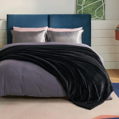 Miniatura 3 de Bedsure GentleSoft Mantas de Forro Polar Sherpa Tamaño King para Cama - Manta Gruesa y Cálida para Mujeres y Hombres, Manta King Suave y Mullida
