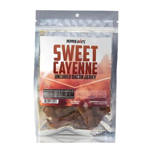 Miniatura 8 de Pepper Joe's Carolina Reaper Beef Jerky – Cecina de res picante peligrosamente deliciosa con pimienta más picante del mundo y cortes de pechuga