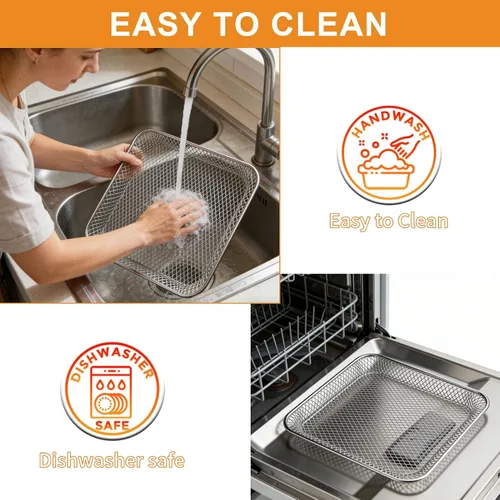 Miniatura 5 de GWY Accesorios para freidora de aire para Breville BOV450XL Mini horno inteligente de encimera y horno tostador, accesorios de rejilla