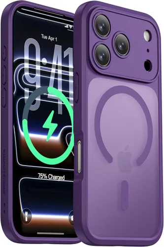 Miniatura 25 de ImpactStrong Protector Magnético Diseñado para Funda iPhone 17 Pro Max [Protección de Cámara] [Prueba de Caídas de Grado Militar]