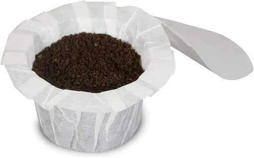 Miniatura 4 de Perfect Pod EZ-Cup 2.0 Filtros de café de papel desechables para cápsulas de café reutilizables de una sola porción, paquete de 6 (300 unidades)