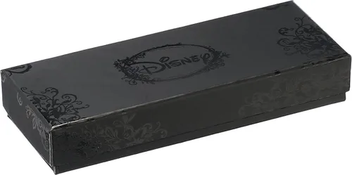 Miniatura 3 de Disney Reloj de cuarzo analógico redondo con purpurina para adultos, Rojo