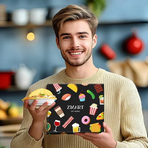 Miniatura 16 de Zmart Funny Gifts for Men - Pineapple Avocado Socks for Teens, Popcorn Sushi Sauce Socks
