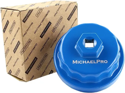 MichaelPro MP009057 - Llave de filtro de aceite para vehículos Toyota y Lexus, herramienta de extracción de filtro de aceite de 2.539 in, 14 flautas