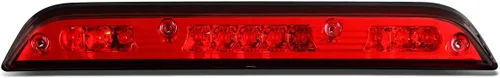 Miniatura 7 de DNA MOTORING 3BL-F15015-LED-BK-SM - Tercera luz de freno LED de montaje alto con carcasa negra [compatible con Ford F150 15-20 / 17-20 F250-F550 SD]