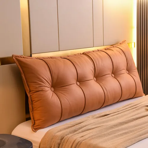 Almohada grande para cabecero, cojín de cuña para reposo en cama, almohada de lectura impermeable para sentarse en la cama, sofá cama, respaldo