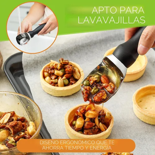 Miniatura 7 de Spring Chef - Cuchara para helado resistente con mango cómodo - Cuchara profesional para helado para gelato, sorbete, masa de galletas, melón, yogur