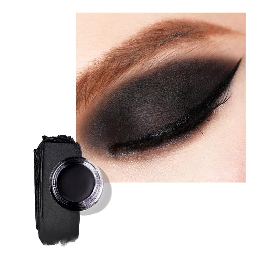 Miniatura 45 de Oulac Sombra de ojos en crema con brillo también para iluminador Sombra de ojos mezclable Resistente al agua y de larga duración con fórmula Pureza