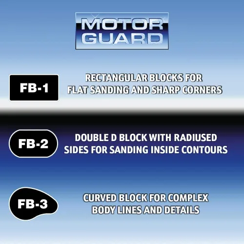 Miniatura 2 de Motor Guard - 3 bloques de lijado (AP-6), talla única