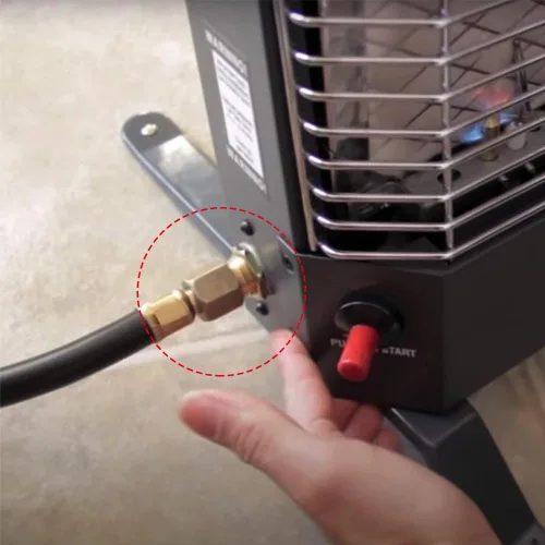 Miniatura 5 de Hooshing Manguera de extensión de propano de 6 pies, 3/8 pulgadas hembra a 3/8 pulgadas hembra de propano tubo de línea de gas propano para RV