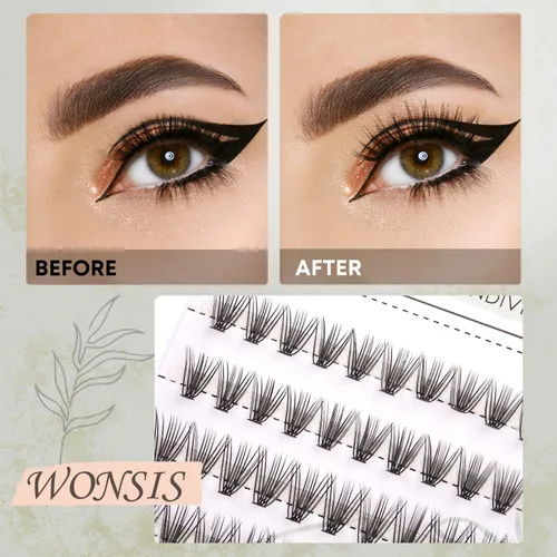 Miniatura 6 de Extensiones de pestañas postizas de 20D, pestañas individuales, 240 piezas, extensiones de pestañas individuales de 20D, volumen suave y ligero