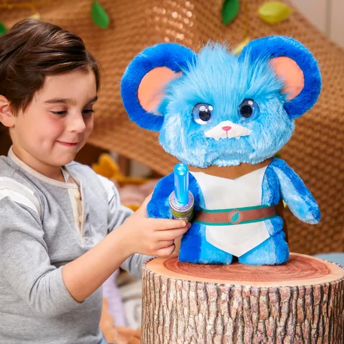 Miniatura 13 de Star Wars: Young Jedi Adventures Jabberin' Jedi Nubs, peluche electrónico, luces y sonidos, juguetes, juguetes preescolares para niños y niñas de 3
