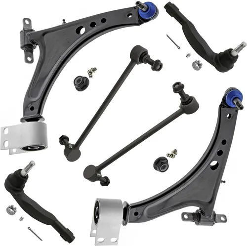 Miniatura 29 de Detroit Axle - Kit de extremo delantero para Chrysler 300 Dodge Charger Challenger 2011-2023, 2 brazos de control inferiores traseros 2 varillas