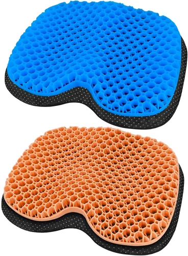 Miniatura 9 de NEW-Vi Cojín Antideslizante para Asiento de Kayak - Almohadilla de Gel Impermeable Engrosada para Bote Kayak Canoa Remo Estadio para Sentarse en Azul