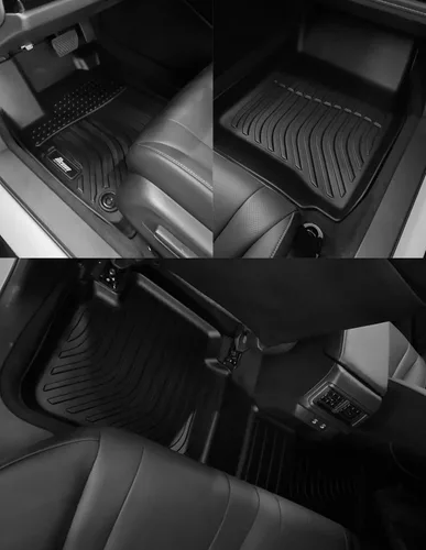 Miniatura 2 de IKON MOTORSPORTS Alfombrillas de suelo de elastómero termoplástico 3D, compatibles con Honda Accord 2023-2026, revestimientos de piso