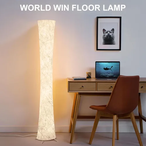 Miniatura 7 de WORLD WIN Lámpara de pie, lámpara de esquina LED RGB inteligente de 61'' con sincronización de música y 16 millones de colores DIY, 3 temperaturas