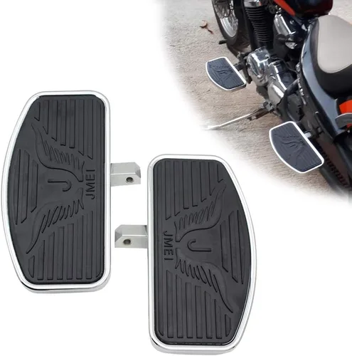 Estribos de motocicleta para HONDA SHADOW VT400 1997-2003 / HONDA STEED VLX400 VT600 1992-2007, pedales delanteros y traseros del estribo