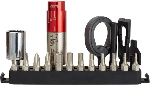 Miniatura 2 de Fix It Sticks The Works Kit de mantenimiento con destornillador dinamométrico todo en uno y llave en T + llave de trinquete de bloqueo en T, paquete