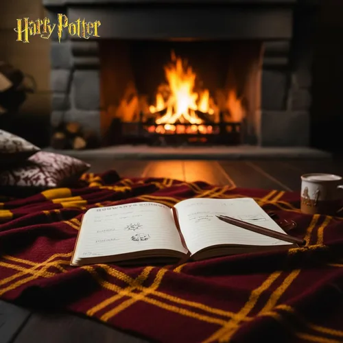 Miniatura 5 de Diario de piel sintética de Harry Potter con bolígrafo