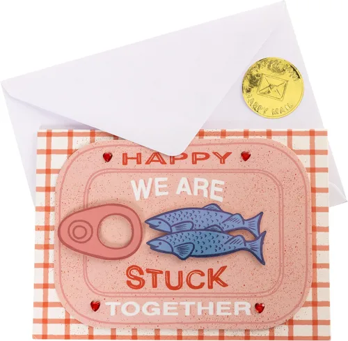 Miniatura 16 de Graphique Cherry Much - Tarjeta de San Valentín hecha a mano, romántica, de amor y lindo saludo, aniversario, esposa, novia, marido, novio, ella