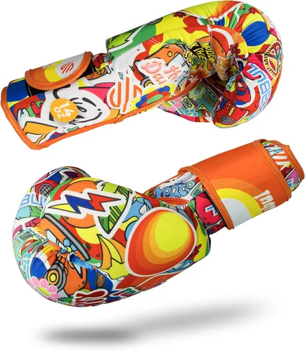 Miniatura 4 de Guantes de boxeo para adultos Sticker Bomb