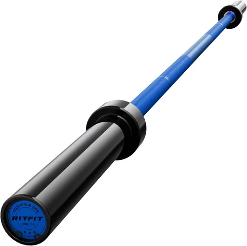 Miniatura 20 de RITFIT Olympic Barbell 4ft/6ft - 2 Inch Weight Bar for Strength Training, Weightlifting, Squat, Deadlift, Bench Press, Curl, Overhead Press