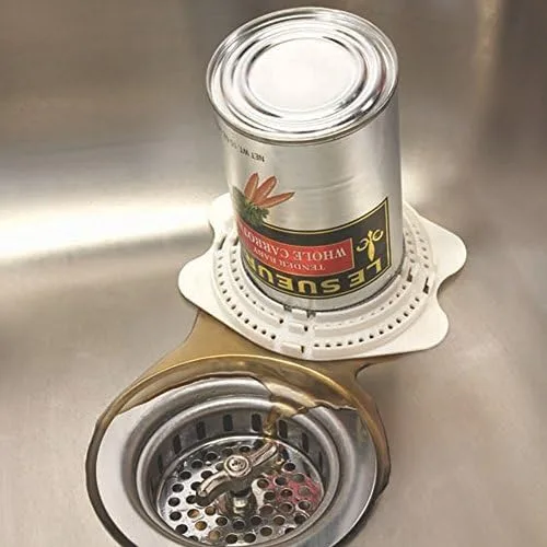 Miniatura 2 de Colador de latas (paquete de 4), mejor para atún enlatado, verduras y frutas, coladores de alimentos de fácil ajuste para preparación de alimentos