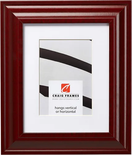 Miniatura 6 de Craig Frames Contemporáneo de lujo, marco para fotos de 5 x 7 pulgadas en satinado negro con paspartú para mostrar una foto de 4 x 6 pulgadas
