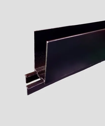 Expansor inferior para puerta de tormenta de seguridad 0.1 pulgada de grosor solamente -32 pulgadas de ancho - negro Negro 32"