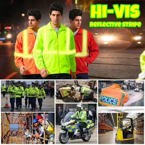 Miniatura 2 de Chaquetas de seguridad ligeras y finas de trabajo reflectantes de alta visibilidad para requisitos particulares su logotipo