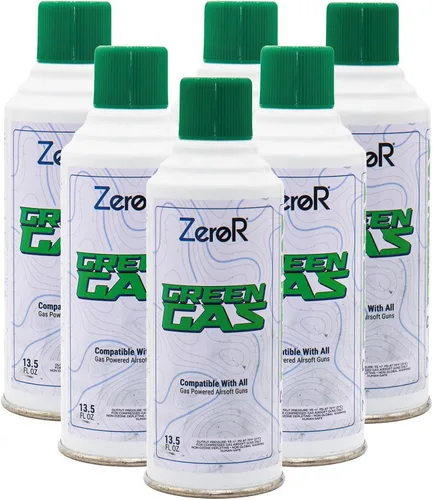 Miniatura 14 de ZeroR® Green Gas Fuel for Airsoft Pistols 13.5 fl oz Each (11.8 oz by Total Weight)