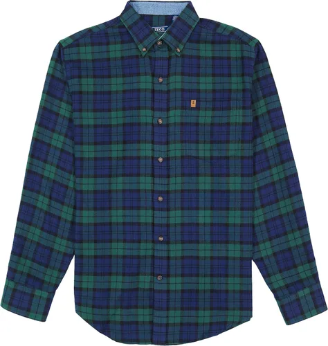 Miniatura 4 de IZOD Camisa elástica de manga larga de franela Advantage Performance para hombre