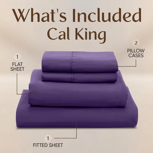 Miniatura 413 de Utopia Bedding Juego de sábanas Queen – Sábanas de 4 piezas para cama tamaño Queen, microfibra suave y transpirable, incluye 1 sábana bajera, 1 Gris