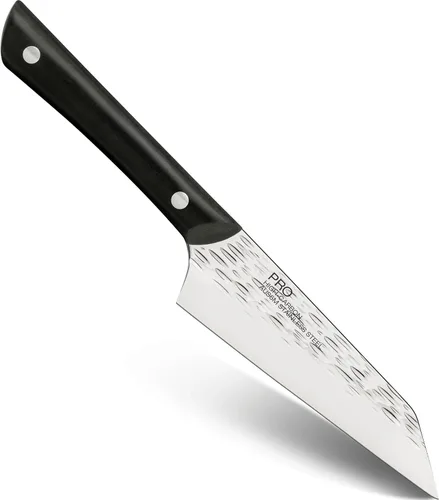 Miniatura 14 de Cuchillo de filete flexible Kai PRO de 6 pulgadas, cuchillo de filete afilado a mano, hoja de acero inoxidable alemán DIN1.4116, mango POM de espiga