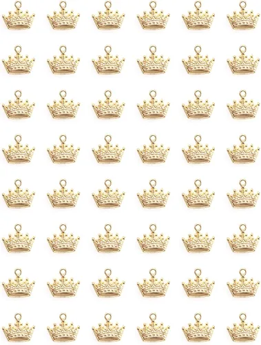 30 piezas de dijes de tiara mini metal vintage lindo colgante de joyería para hacer bricolaje, collares, pulseras, collares, joyería, manualidades,